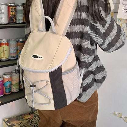 Japanese Outdoor Leisure Small Backpack Sports Travel Light Spring Hiking Bag