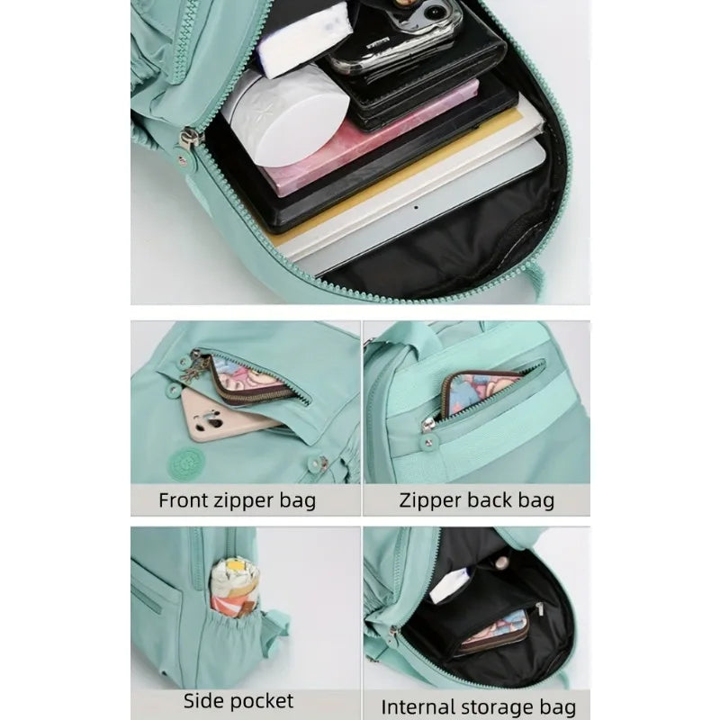 Oxford Backpack Multi-Pocket for Travel, School & Daily Use