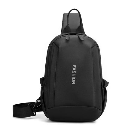 Multifunctional Men S Chest Bag Large Capacity Simple Light One Shoulder Foreskin Membrane