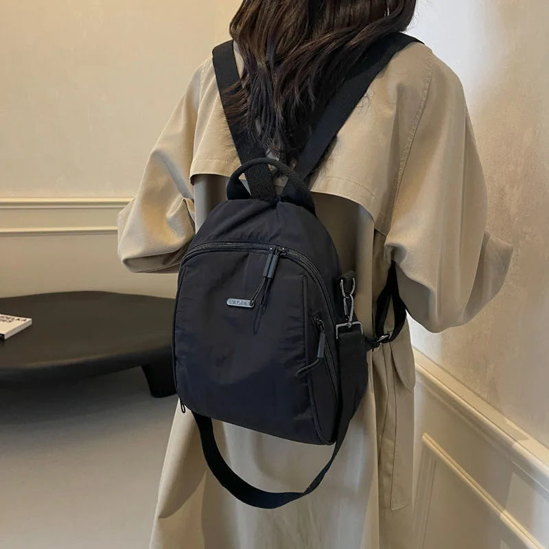 Convertible Crossbody Sling Bag Women Multi-Pocket Backpack