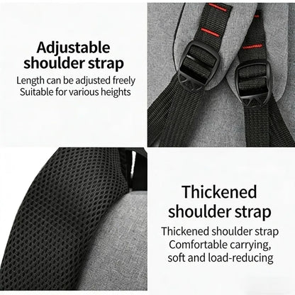 Homefish Mens Backpack Large Capacity Simple Travel Female Student Computerbag