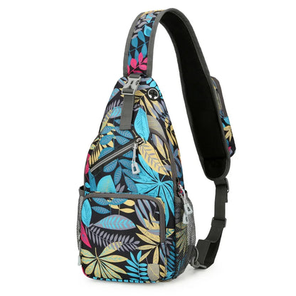 Multifunctional Breast Bag Boys Girls Outdoor Leisure Travel Waterproof Shoulder - Waterproof