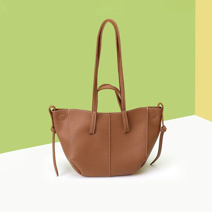 Large-Capacity Korean Version Commuter Tote Bag High-End Hand-Held Shoulder Bag