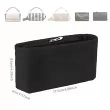 Homefish Felt Insert Bag Organizer Makeup Organizers