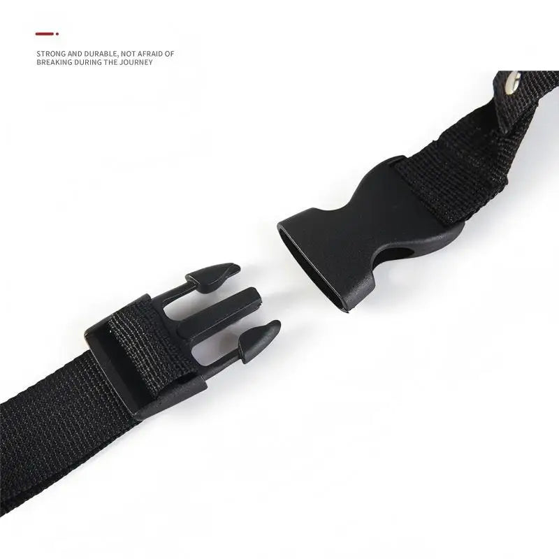 Homefish Airplane Footrest Adjustable Strap Portable Hammock Leg Rest