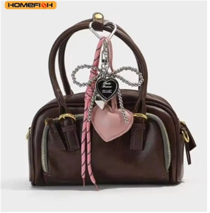 Creative Cute Bag Decoration Accessories Homefish Handmade Bowknot Tassel Keychain