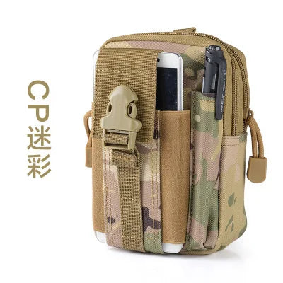 Camouflage Cycling Motorcycle Portable Multi-Functional Leg-Binding Bag Sports Loose Change Key Bag