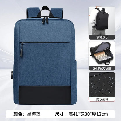 Men S Shoulders Travel Women Backpacks Business Light Schoolbags Commuting Waterproof Color