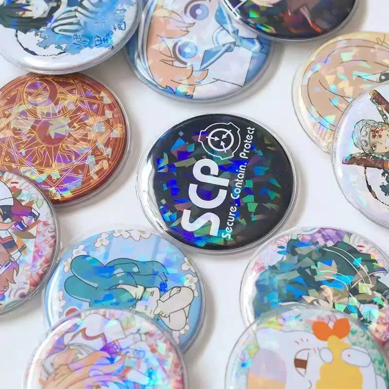 Badge Protector Covers for Ita Bag – Transparent Pin Display Sleeves