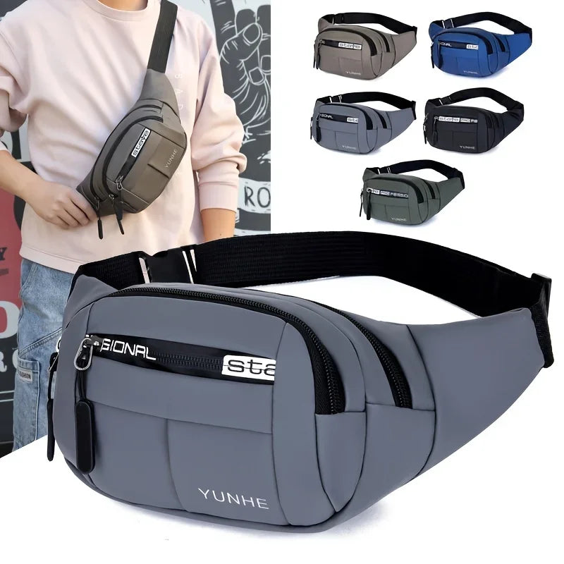 Crossbody Sling Bag – Waterproof Waist Bag for Sports and Travel