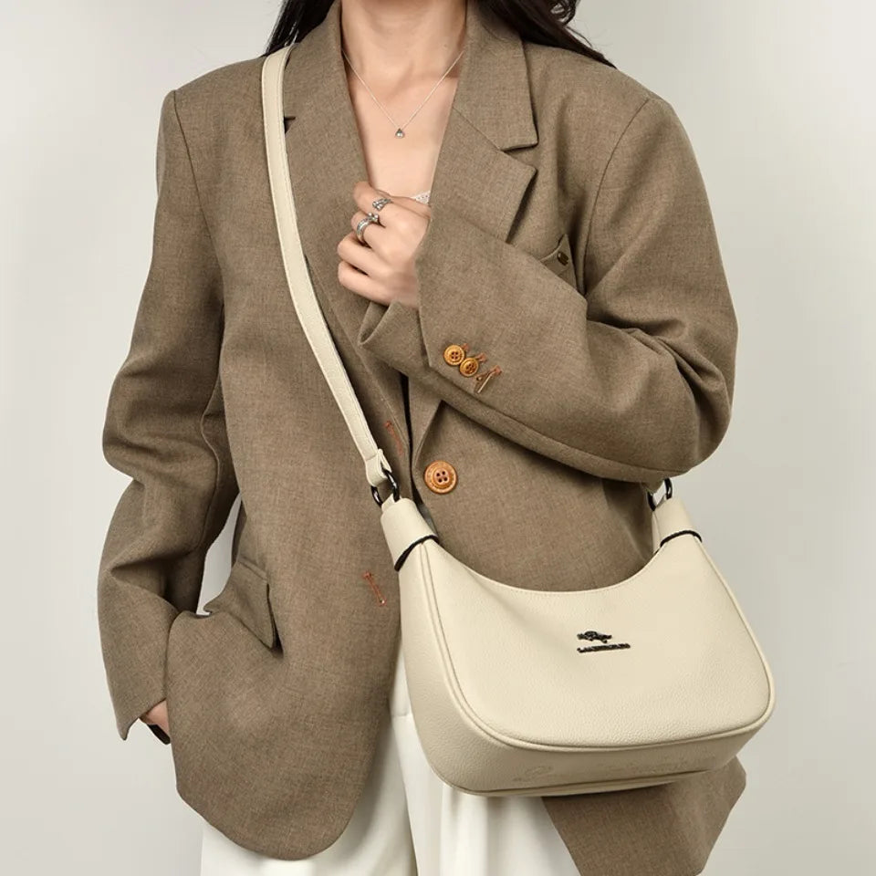 Women's Luxury Soft PU Leather Crossbody Shoulder Bag