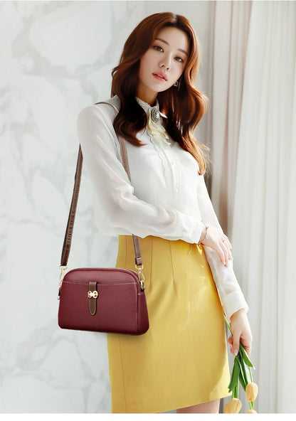 Crossbody Shoulder Bag for Women – Luxury PU Leather Designer Handbag