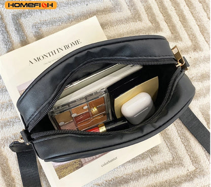 Homefish Pu Shoulder Bags Woman S Handbag Simple Crossbody Casual Messenger Bag Cool Phone