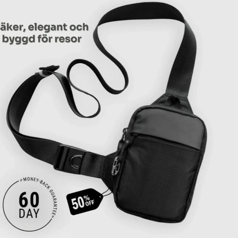 Waterproof Sling Chest Bag for Men & Women – Crossbody Waist Pack