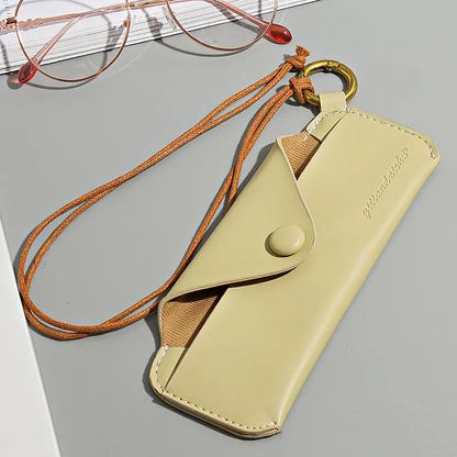 Portable Glasses Crossbody Bag Sunglasses Box Protect Both Men Women Hanging Their Necks