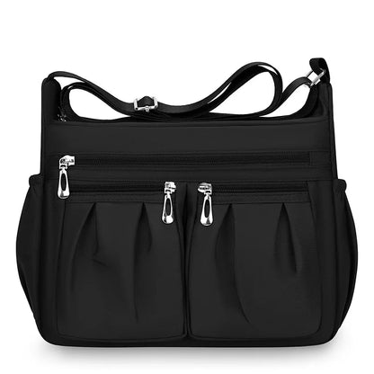 Women S Oxford Fabric Large-Capacity Crossbody Korean-Style Casual Multi-Functional Single-Shoulder