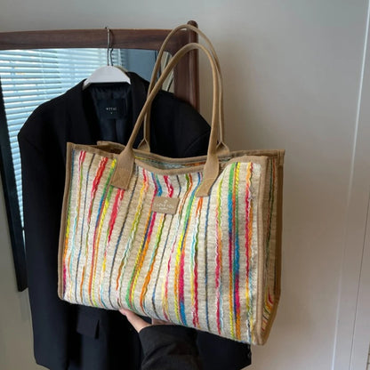 Large Capacity Commuting Women S Bag Stylish Versatile Single Shoulder Diagonal Cross Bag