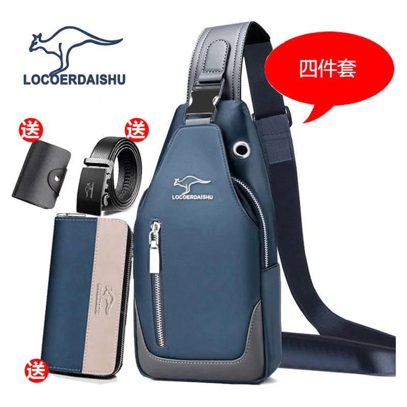 Crossbody Sling Bag – Waterproof Waist Bag for Sports and Travel