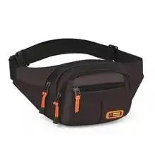 Homefish Unisex Waist Bag Multifunctional Large Capacity Splash Resistant Wear Worksite Outdoor