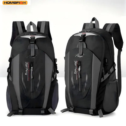 Homefish 40l Waterproof Hiking Backpack Large Capacity Outdoor Rucksack Trekking Camping Travel Bag