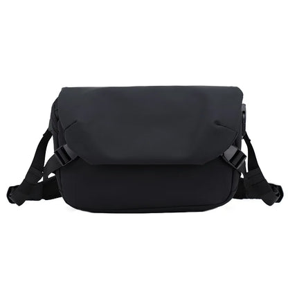 Men S Waterproof Oxford Fabric Single-Shoulder Fashionable Messenger Bag - Waterproof