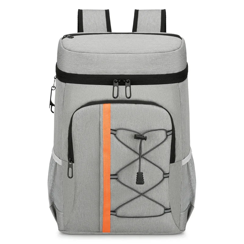 Portable Lunch Storage Bag Outdoor Picnic Insulated Thickened Large-Capacity Backpack - Thick