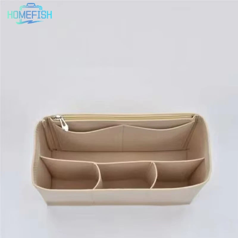 Homefish Felt Purse Organizer Handbag Tote Shaper Insert Liner Shaper Bag Bags Liz Visetos Speedy