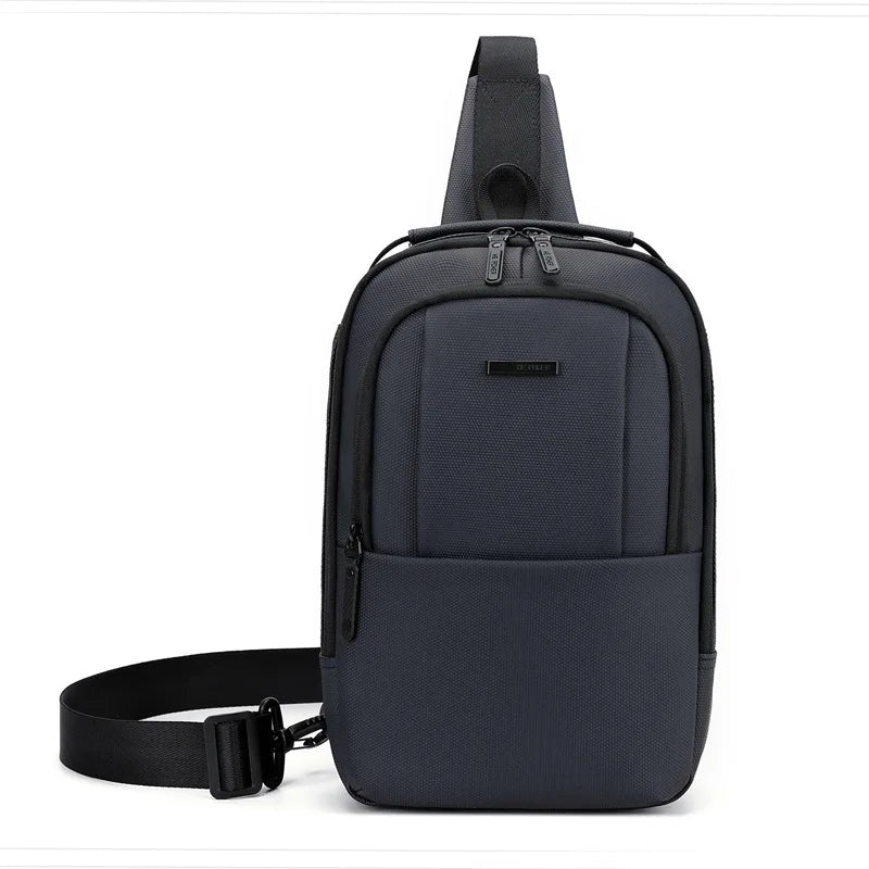 It Is Recommended Use Simple Casual Single-Shoulder Commuting Backpack Made Waterproof Nylon Fabric