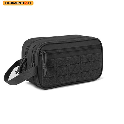 Homefish Tactical Toiletry Bag Men Hygiene Tool Molle Pouches Small Dopp Kit Mens Shaving Travel