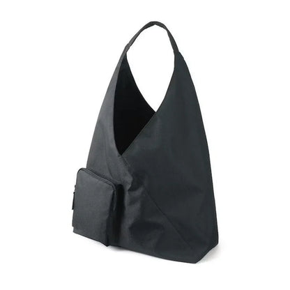 Canvas Tote Bag for Women – Large Capacity Triangle Shoulder Bag for Work