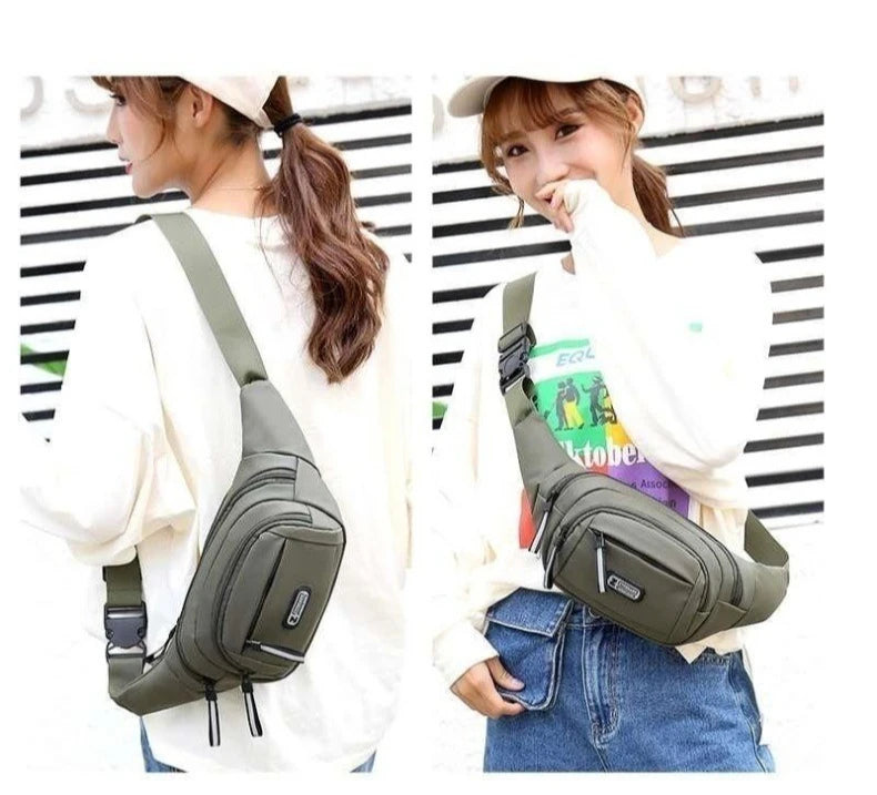 Multifunctional Outdoor Waist Bag Men Women Running Large Capacity Thickened Wear-Resistant