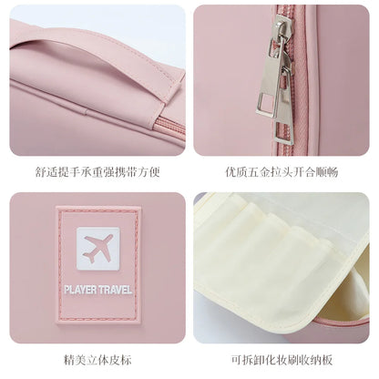 Cosmetics Partition Storage Portable Large Capacity Cosmetic Bag Travel Special Wash