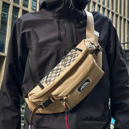 This Large-Capacity Men S Single-Shoulder Daily Cycling Casual Sports Crossbody Backpack Is Simple