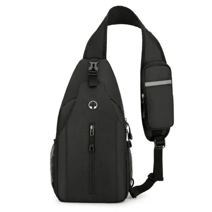 Men S Outdoor Shoulder Bag Casual Wear Resistant Scratch Anti Spill Crossbody