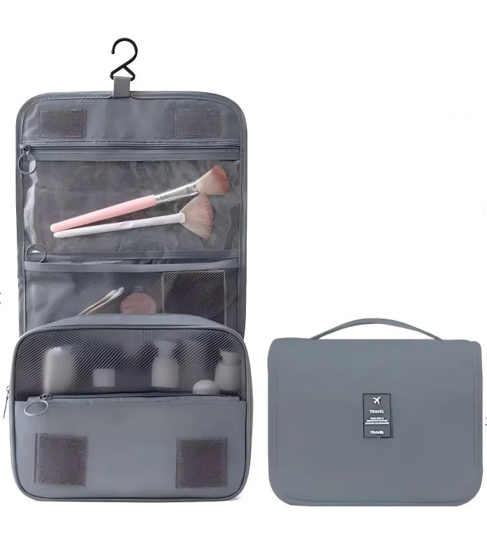 Portable Hook Toilet Bag Multi Functional Travel Waterproof Wear Resistant Layer Storage Large