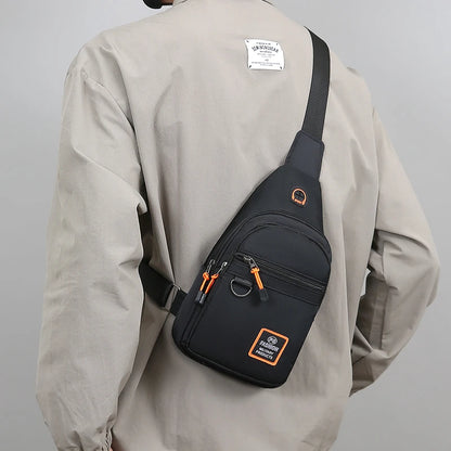 Men's Crossbody Chest Bag – Large Capacity Outdoor Sling Pack