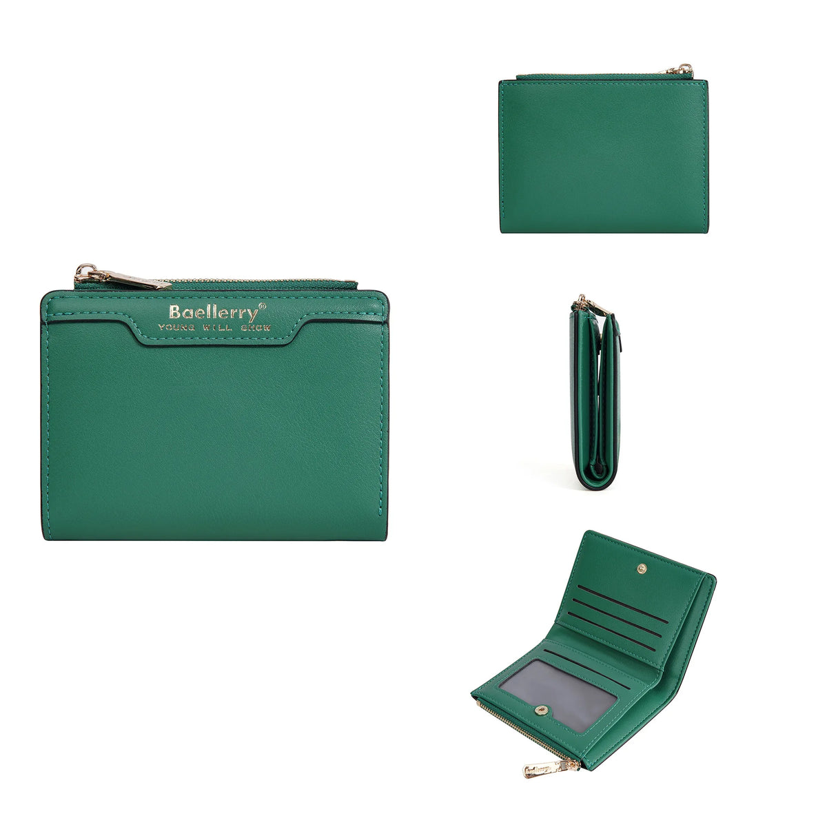 Ladies Short Wallet Fashionable Versatile Multiple Slots