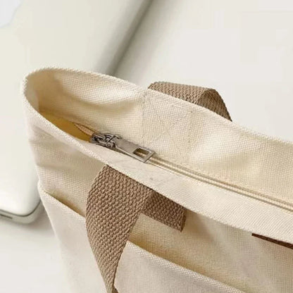 Large Canvas Tote Bag for Women – Everyday Shoulder Handbag