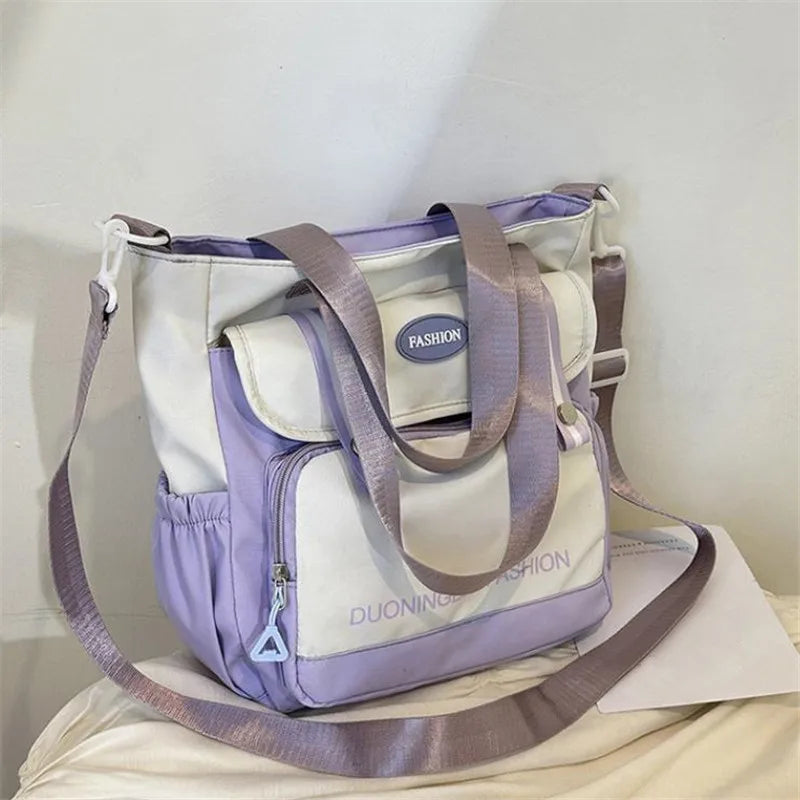 Large Capacity Women's Tote Bag – Travel Shoulder & Crossbody Handbag