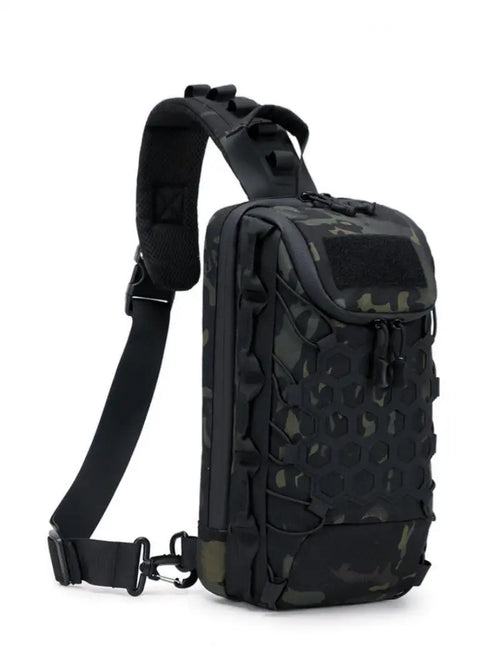Homefish Outdoor Tactical Chest Bag Sling Shoulder Backpack Edc Crossbody Daily Commuting Sports