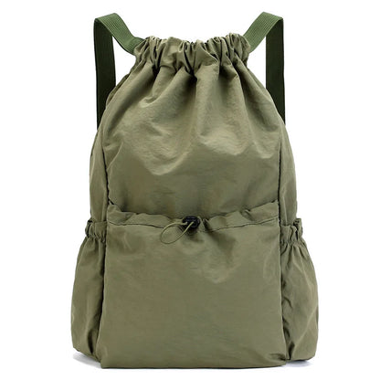 Lightweight Drawstring Backpack – Women's Sports & Travel Bag