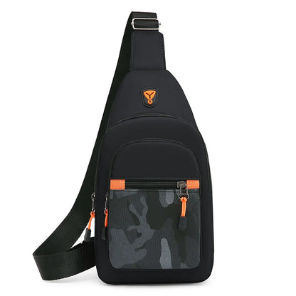 Men's Crossbody Chest Bag – Large Capacity Outdoor Sling Backpack