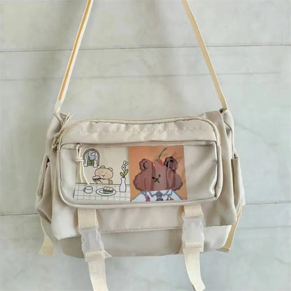 Waterproof Nylon Crossbody Bag for Women & Teen Girls