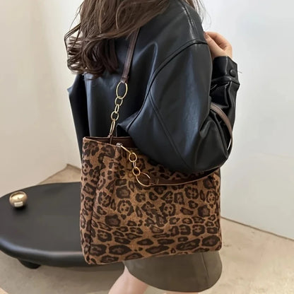 Large Capacity Underarm Bag Leather Handles Women S Commuter Office Shoulder Bags