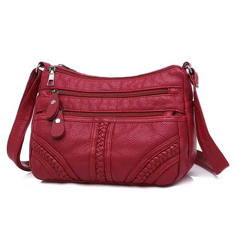 Large-Capacity Crossbody Bag Women S Crossbody Backpack - Soft