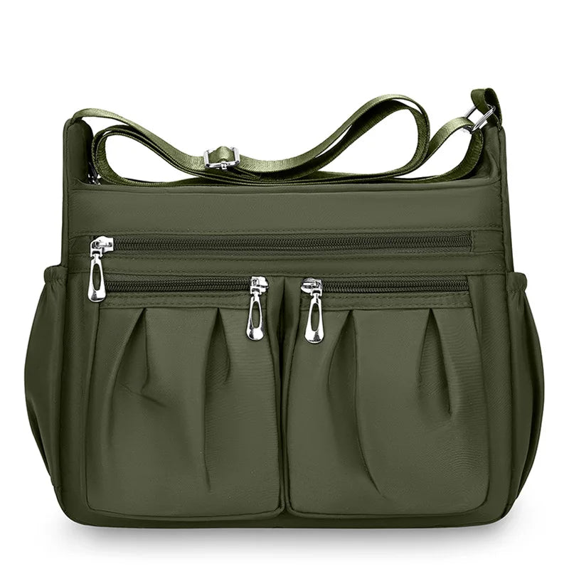 Women S Oxford Fabric Large-Capacity Crossbody Korean-Style Casual Multi-Functional Single-Shoulder