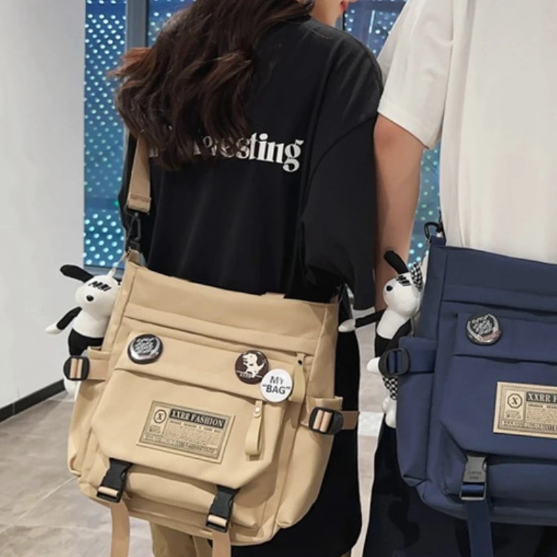 Harajuku Academy Style Women S Japanese Casual Campus Large Capacity Single Shoulder Bag Student