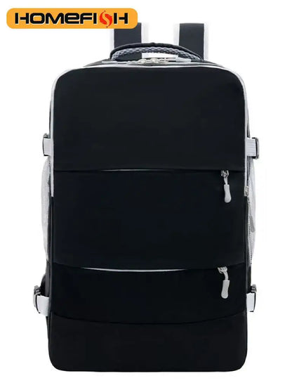 Homefish Casual Anti-Theft Travel Backpack Waterproof Large Capacity Backpack Usb Charging Port