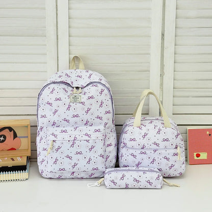Lightweight All-Purpose Large Storage Student Bag Set Secondary School Outdoor Campus