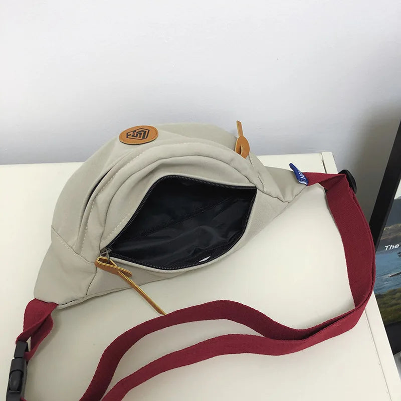 Waterproof Chest Bag Men Large Capacity Simple Cashier Outdoor Travel Cross-Body Multi-Function